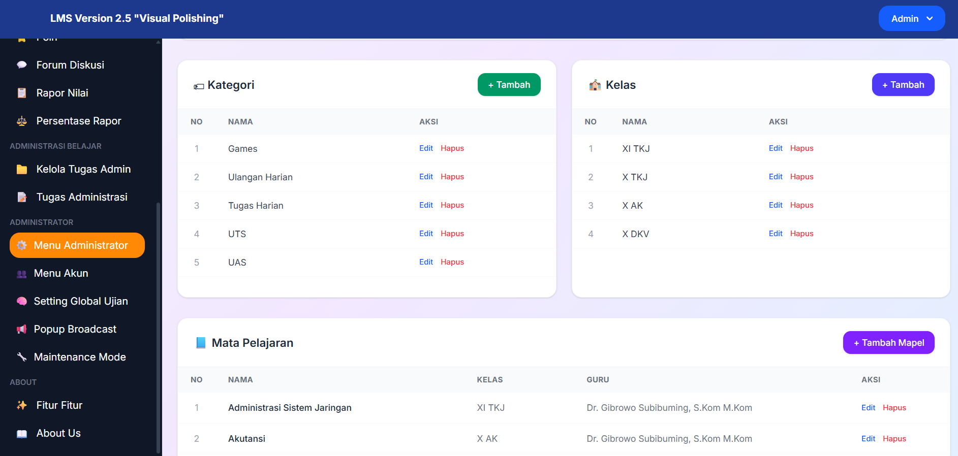 Learning Management System